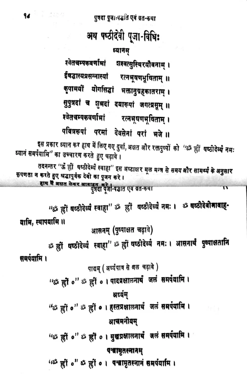 Putrada Puja Paddhati Evam Vrata Katha